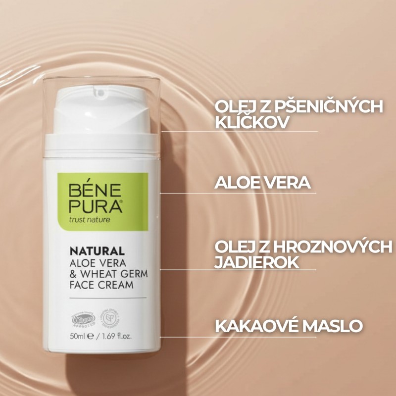 Aloe Vera krém na tvár - 50ml