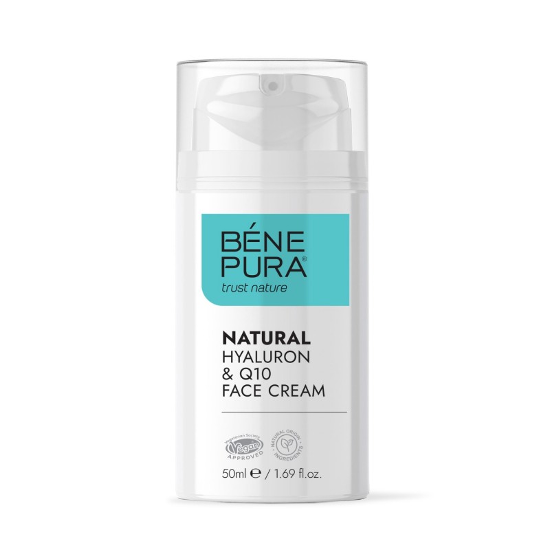 Hyaluron & Q10 krém na tvár - 50ml - Krémy proti vráskam