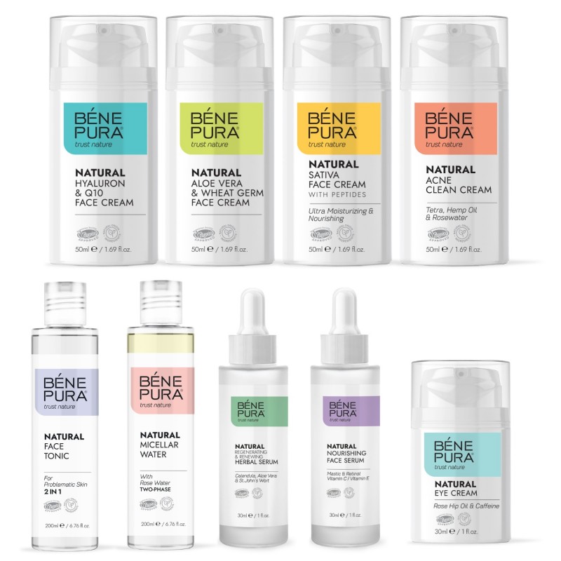 Mega Set "Starostlivosť o tvár" - Krémy proti vráskam