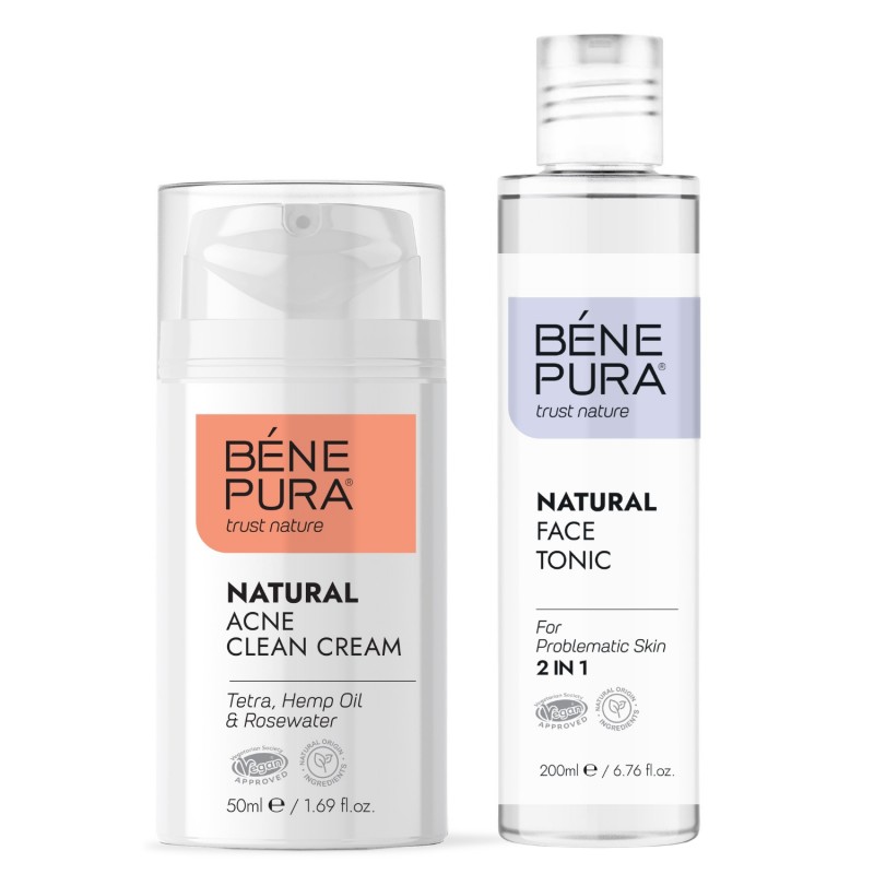 Krém na tvár proti akné a Tonikum na tvár pre problematickú pleť - GMC