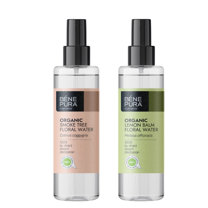 Bio Škumpy vlasatej Kvetová voda a Bio Citrónová Kvetová voda - GMC