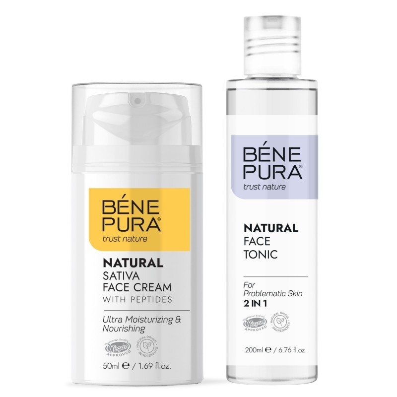 Tonikum na tvár pre problematickú pleť a Hydratačný krém na tvár - Porovnanie produktov