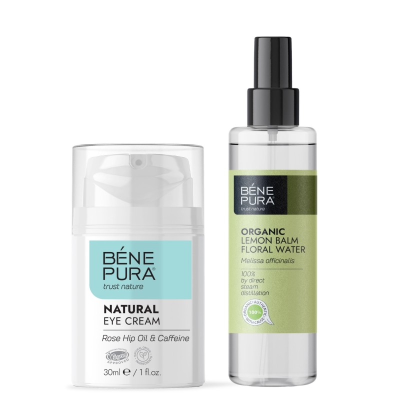 Očný krém a Bio Citrónová Kvetová voda - GMC