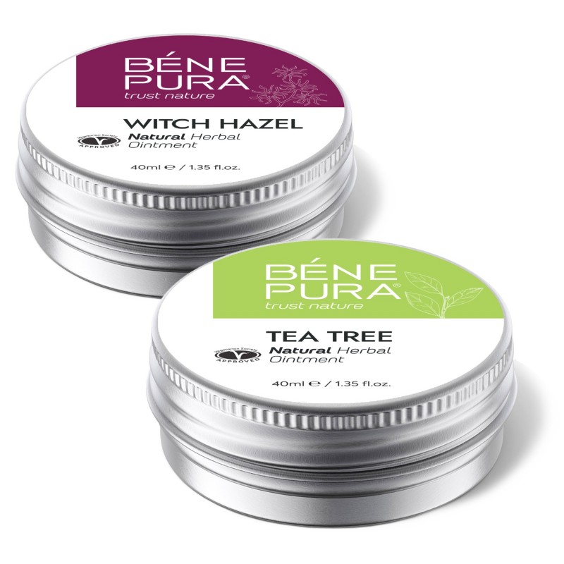 Masť na Hemoroidy s Hamamelom a Masť na Svrbenie Pokožky s Čajovníkom - GMC