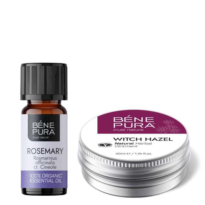 Masť na Hemoroidy s Hamamelom a Bio Rozmarín Cineol Esenciálny olej - GMC