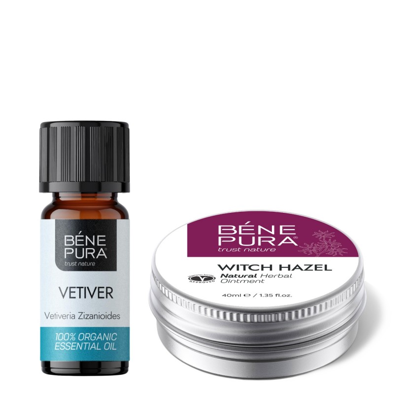 Masť na Hemoroidy s Hamamelom a Bio Vetiver Esenciálny olej - GMC