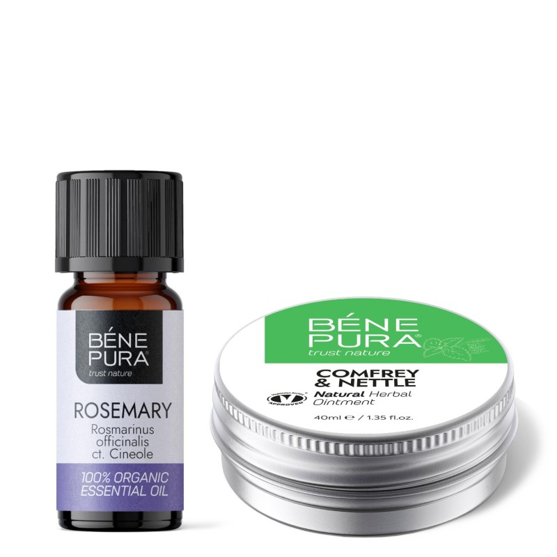 Masť na Kĺby s Kostihojom a Žihľavou a Bio Rozmarín Cineol Esenciálny olej - GMC