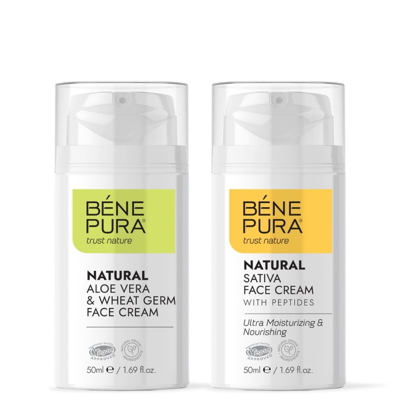 Aloe Vera krém na tvár a Hydratačný krém na tvár - 