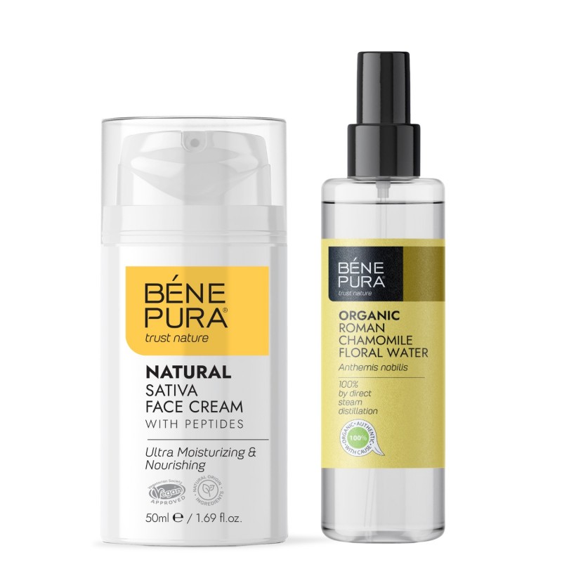 Bio Harmančekova Kvetová voda a Hydratačný krém na tvár - GMC