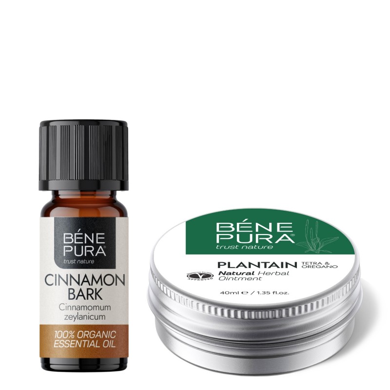 Masť na Svrbenie Pokožky s Plantain a Bio Škorica Esenciálny olej - GMC