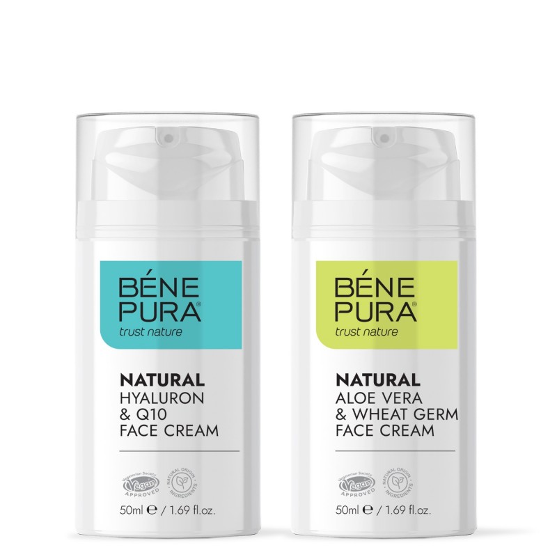 Hyaluron & Q10 krém na tvár a Aloe Vera krém na tvár - GMC