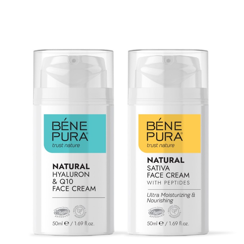 Hyaluron & Q10 krém na tvár a Hydratačný krém na tvár - GMC