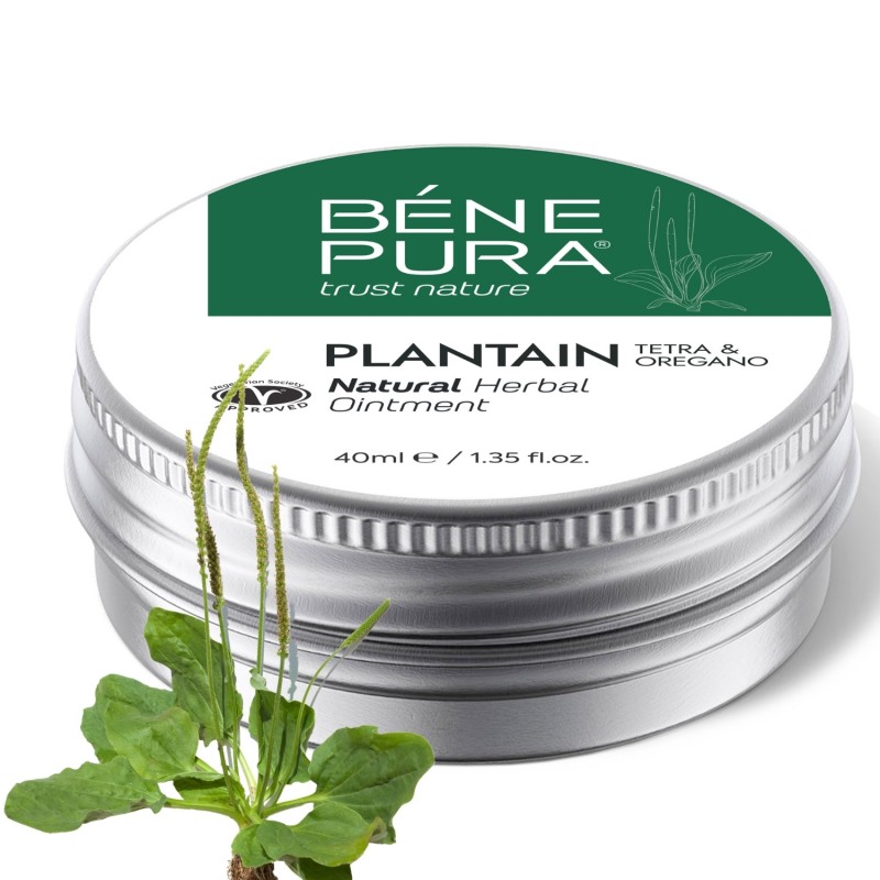 Masť na Svrbenie Pokožky s Plantain - 40ml - Bylinné masti