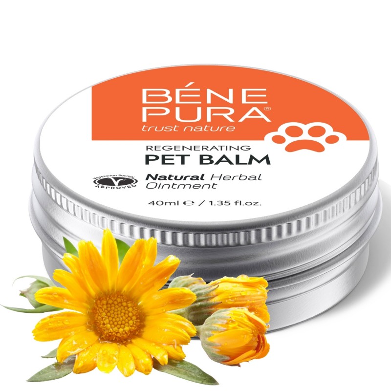 Regeneračný Balzam pre Domáce Zvieratá s Nechtíkom - 40ml - Masti pre psov