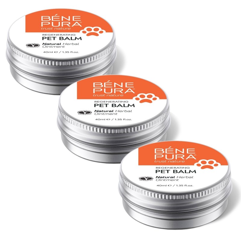 3x Regeneračný Balzam pre Domáce Zvieratá s Nechtíkom - 40ml - Masti pre psov