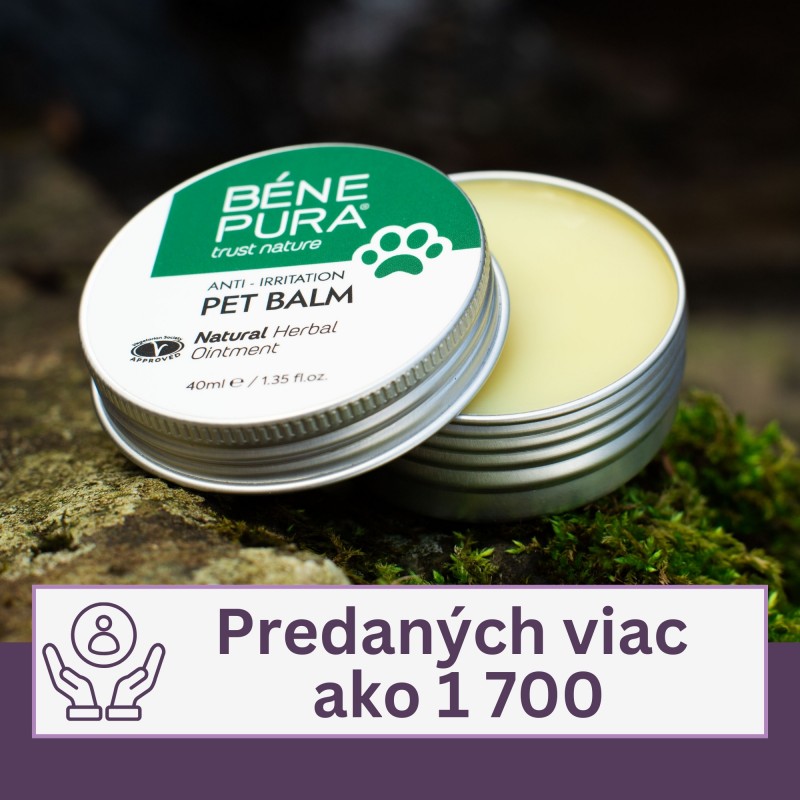 Balzam proti Podráždeniu pre Domáce Zvieratá s Plantain - 40ml