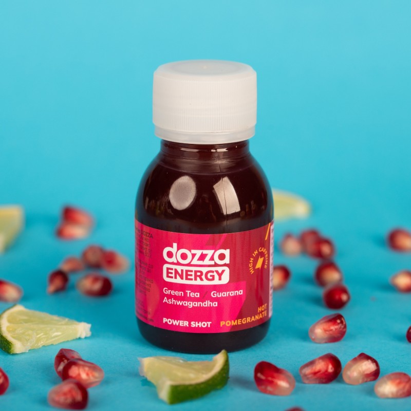 DOZZA Energy Hot Pomegranate Energy shot - 60ml - Benepura.sk DOZZA Energy Hot Pomegranate Energy shot - 60ml
