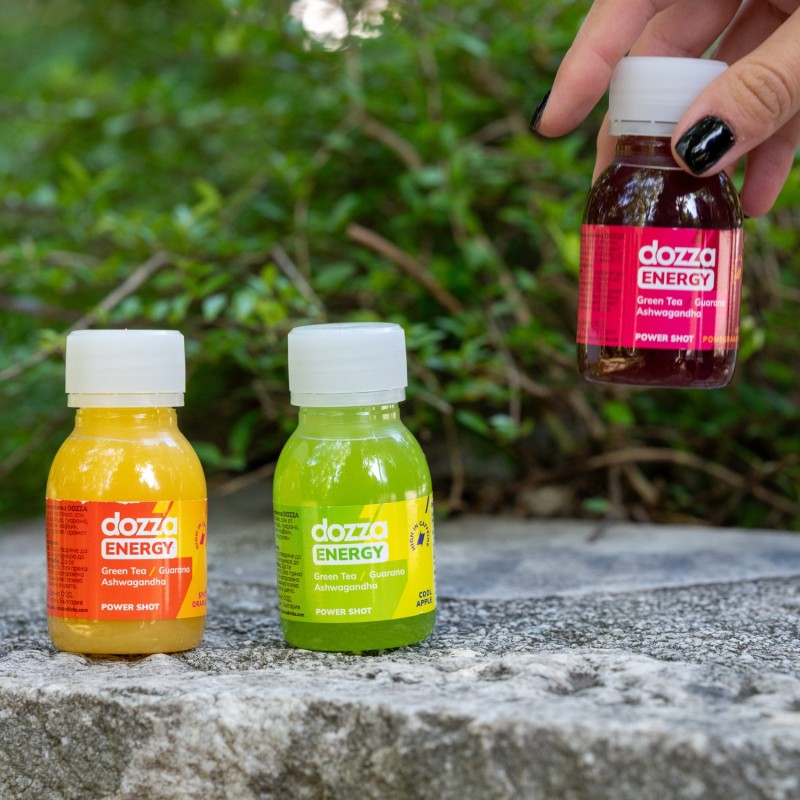 DOZZA Energy Hot Pomegranate Energy shot - 60ml - Benepura.sk DOZZA Energy Hot Pomegranate Energy shot - 60ml