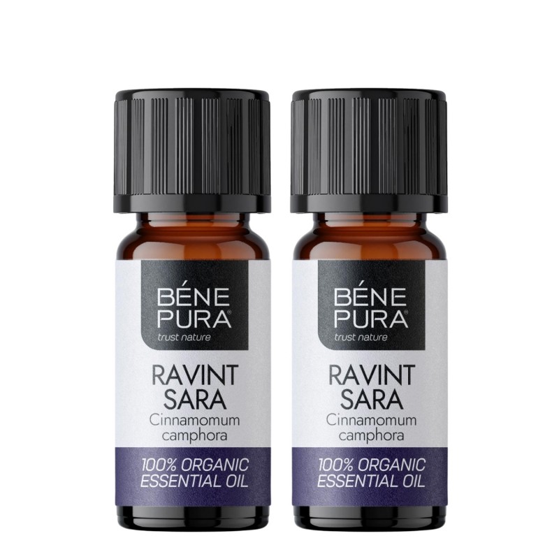 2x Bio Ravintsara Esenciálny olej - 5ml - Esenciálne oleje
