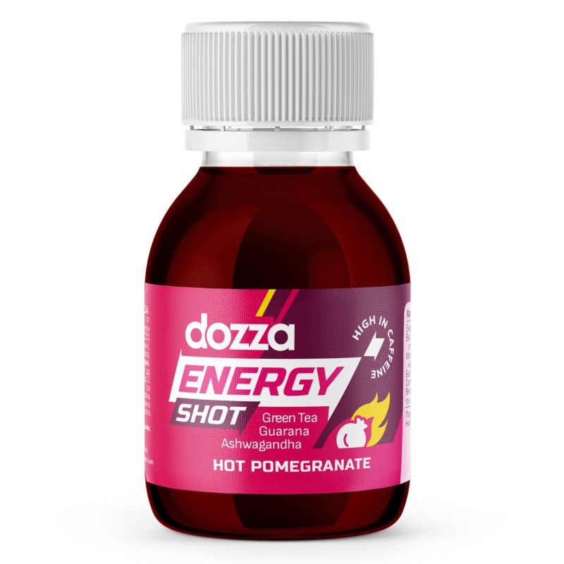 DOZZA Energy Hot Pomegranate Energy shot - 60ml - Porovnanie produktov