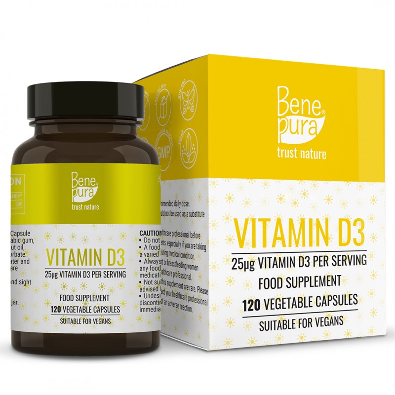 Vitamín D3 1000 IU - 120 Kapsúl - Porovnanie produktov