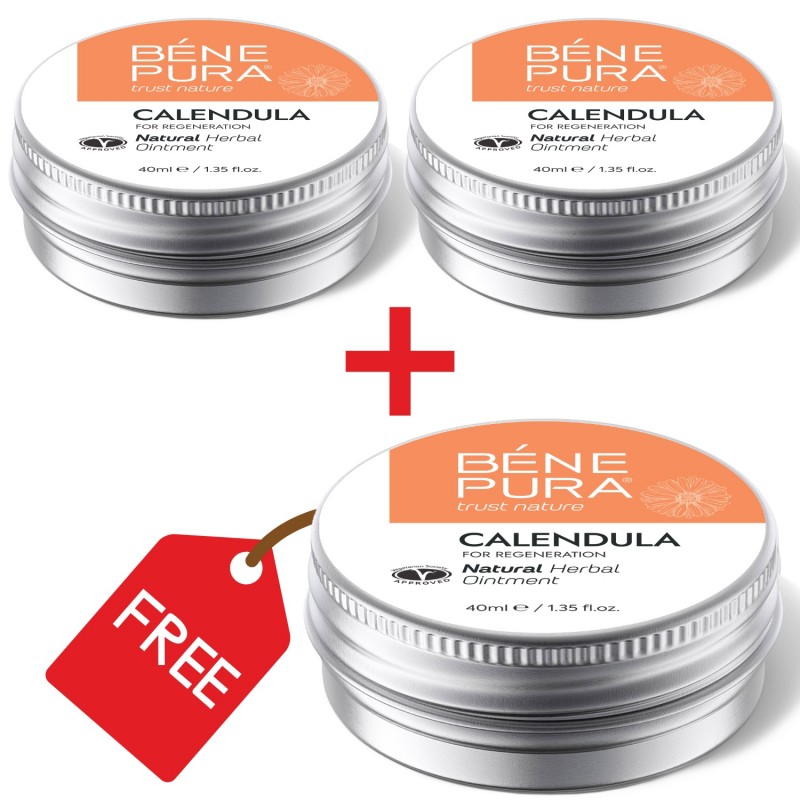 3x Masť na Popáleniny a Rany s Nechtíkom - 40ml - 