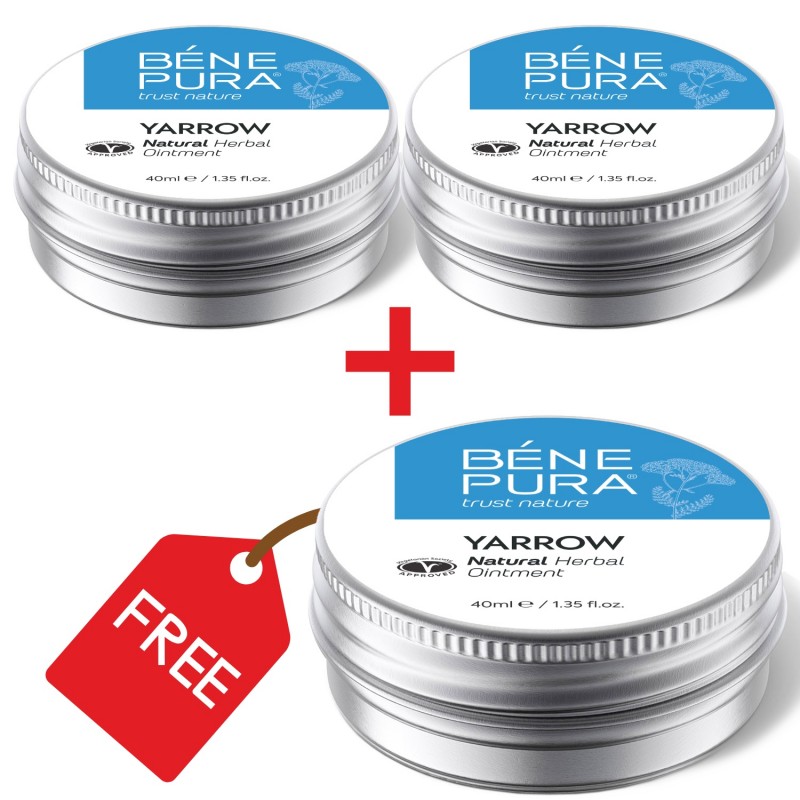 3x Masť na Hemoroidy s Rebríkom Bielym - 40ml - 