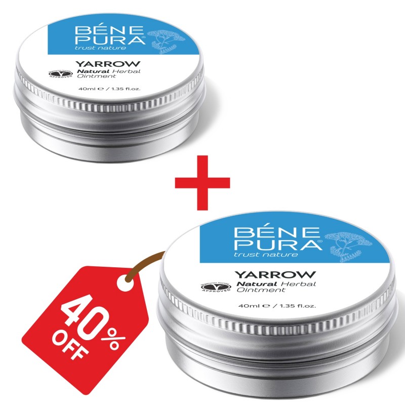 2x Masť na Hemoroidy s Rebríkom Bielym - 40ml - 