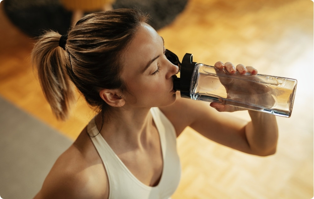 Udržiavanie dobre hydratované