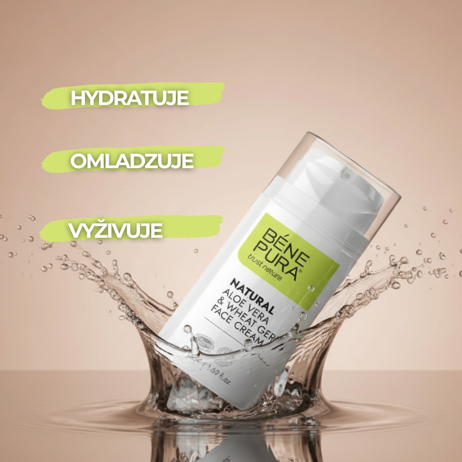 Aloe Vera krém na tvár - 50ml