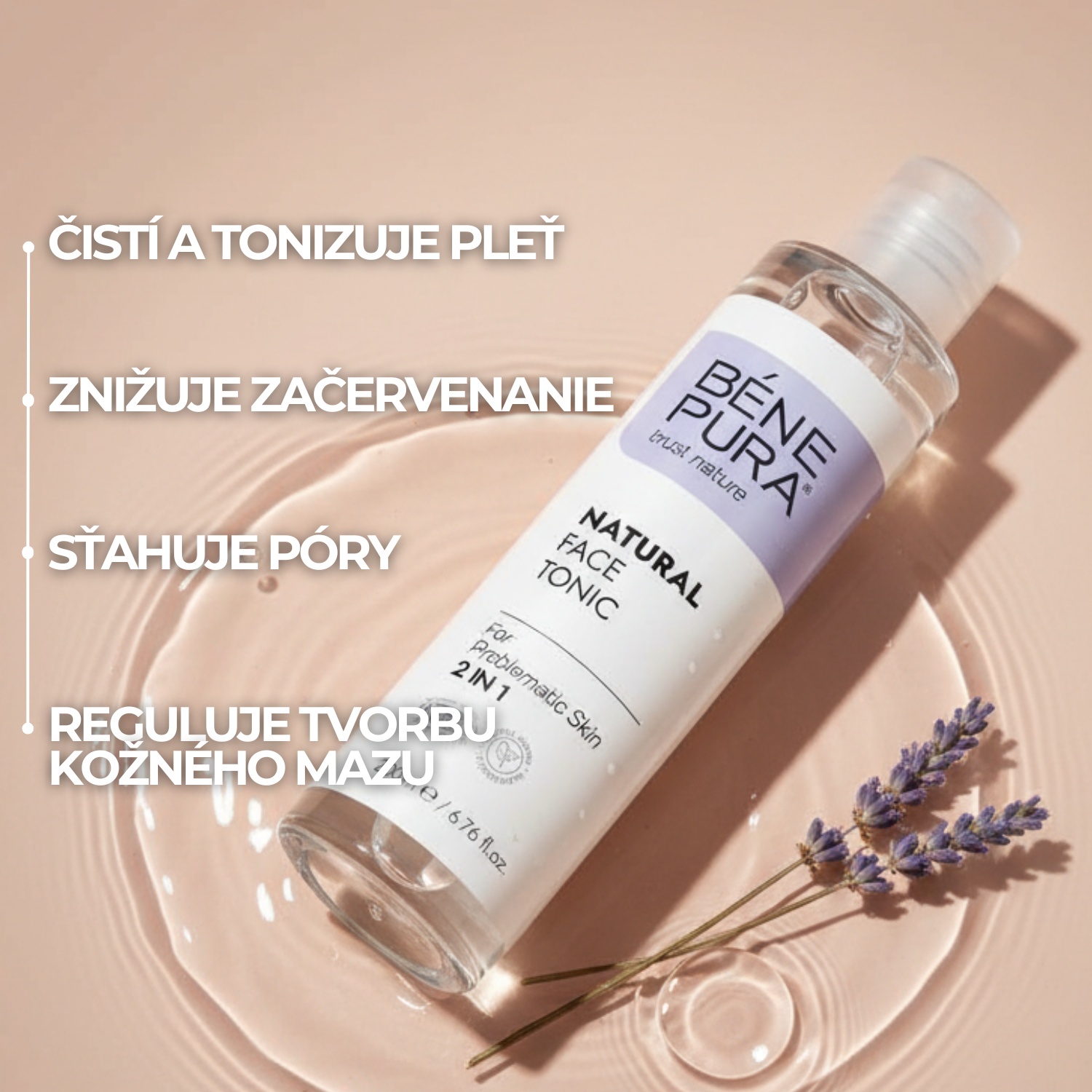 Tonikum na tvár pre problematickú pleť - 200ml