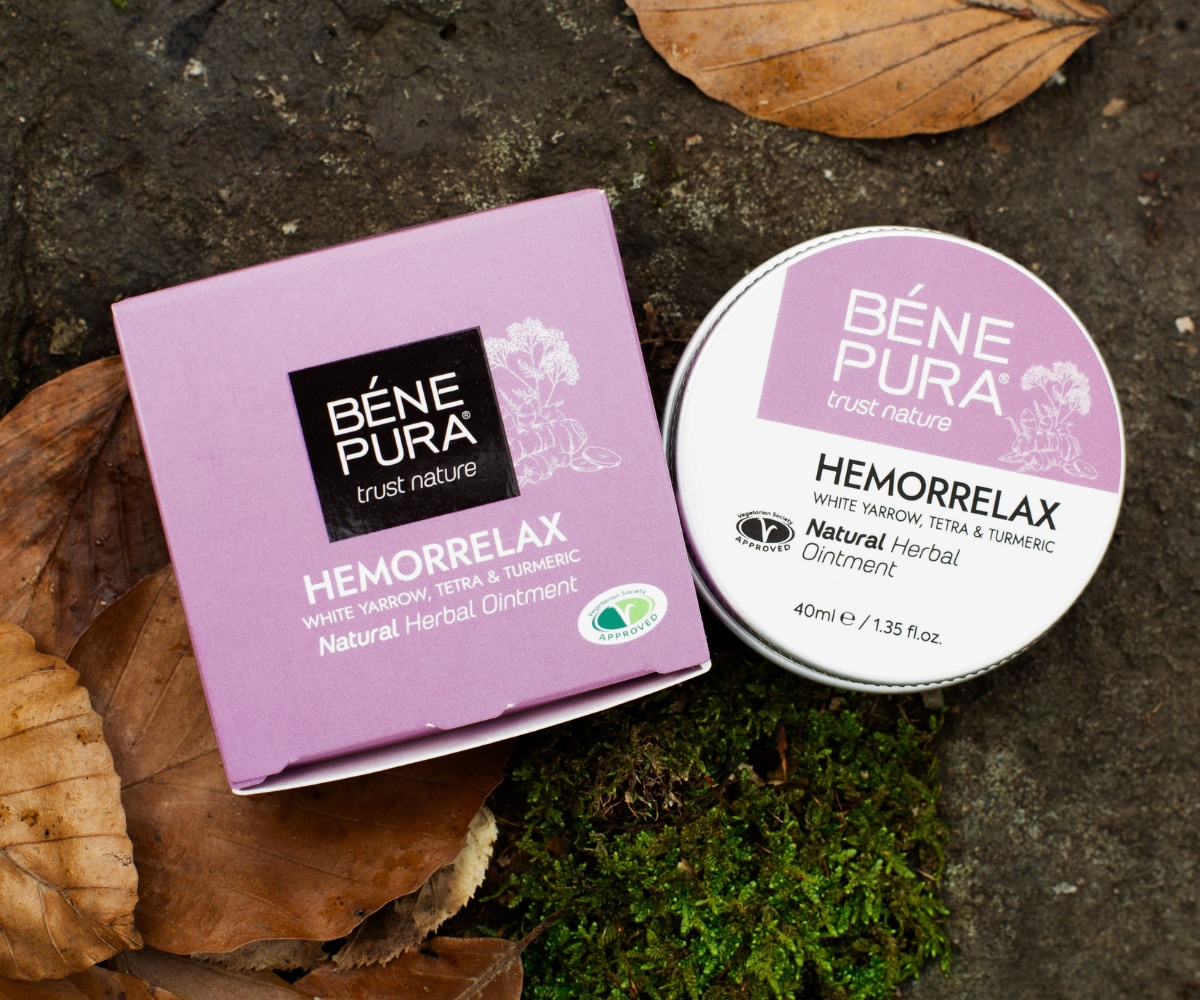 Masť na Hemoroidy s Rebríkom Bielym, Tetrou a Kurkumou - 40ml